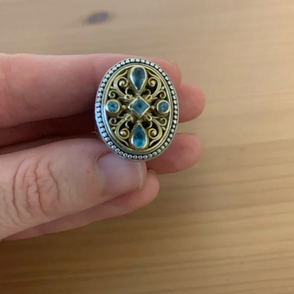 Konstantino oval ring - Picture 4 of 5